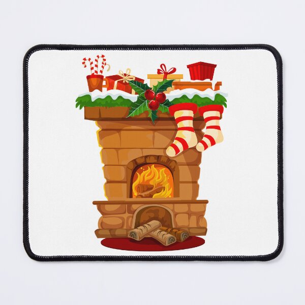 Item preview, Christmas Eve by the Fireplace designed and sold by silviaol.
