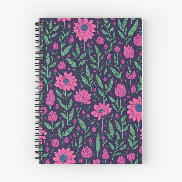 Aperçu de l'œuvre Purple Flowers créée et vendue par Islandadora.