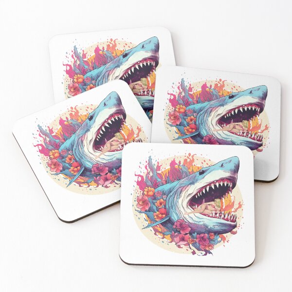 Item preview, Hungry Shark Eating Vintage Pinup Model designed and sold by MysticOzzy.