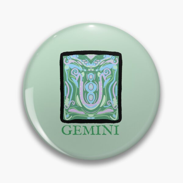 Item preview, Gemini abstract butterfly designed and sold by DarkHippieDesCo.