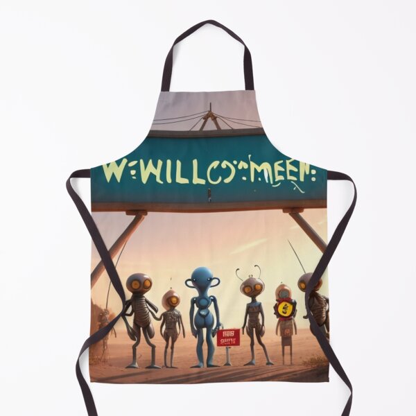 Item preview, Welcome, humans designed and sold by MSenaArt.