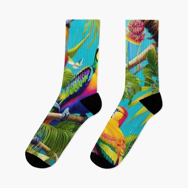 Item preview, The Tropical Toucan Birds designed and sold by purplesensation.