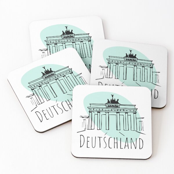 Item preview, Deutschland doodle illustration designed and sold by mariakostory.