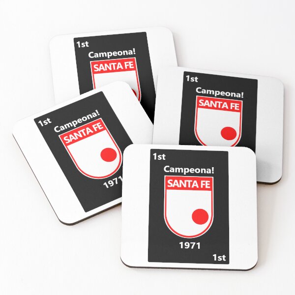 Item preview, 1971 Campeón Club Independiente Santa Fe designed and sold by TropiCol Creations.