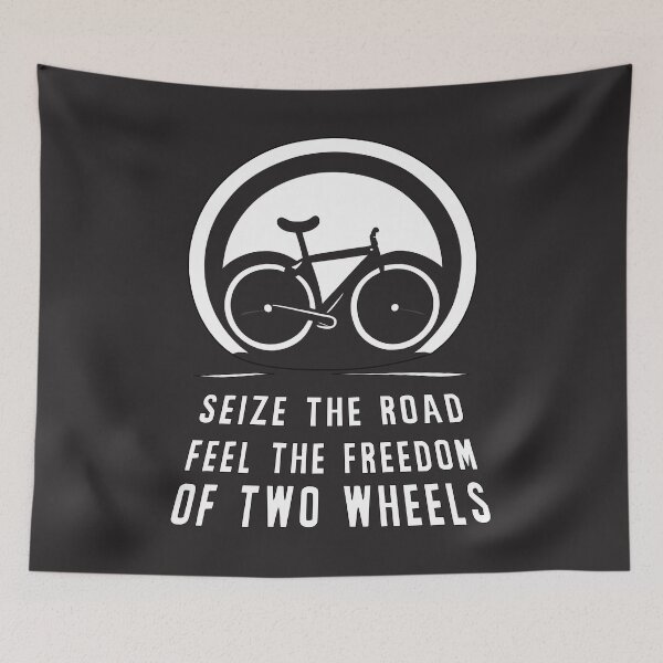 Item preview, Bicycle seize the road feel the freedom of two wheels designed and sold by shaderepublic.