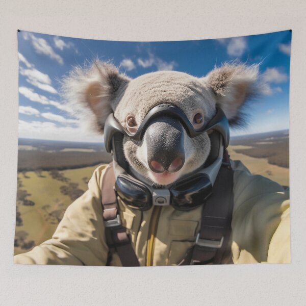 Item preview, The Aerial Koala: Soaring Through the Sky designed and sold by Brendon987.