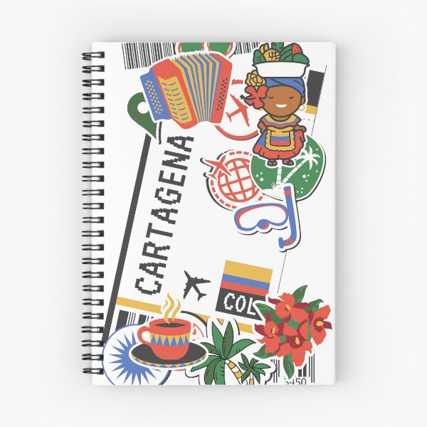 Item preview, Cartagena Colombia Boarding Pass designed and sold by funnylifeusa.