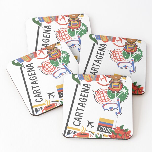 Item preview, Cartagena Colombia Boarding Pass designed and sold by funnylifeusa.