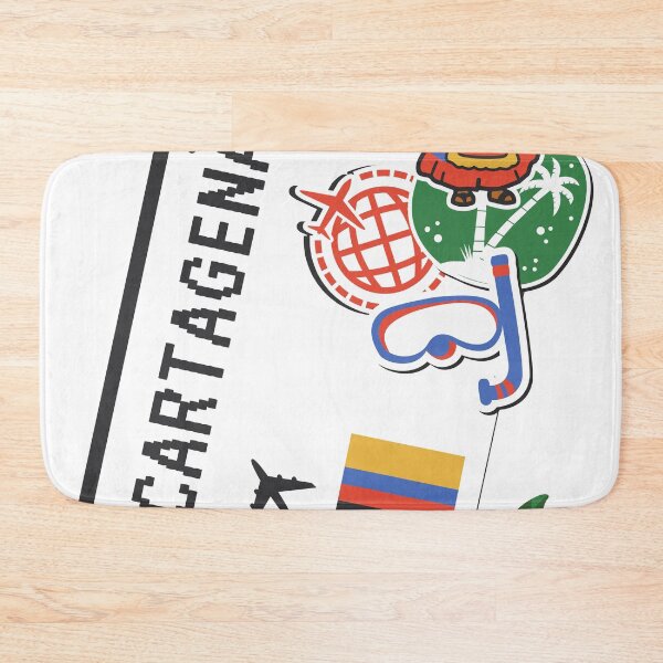Item preview, Cartagena Colombia Boarding Pass designed and sold by funnylifeusa.