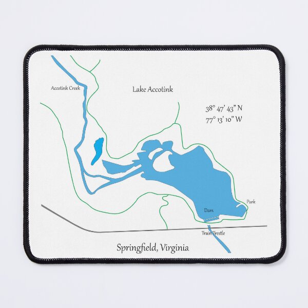Item preview, Lake Accotink designed and sold by ScottishPine.
