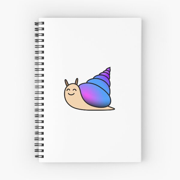 Item preview, Purple-Blue Happy Snail Cone Shell designed and sold by TheBindle.