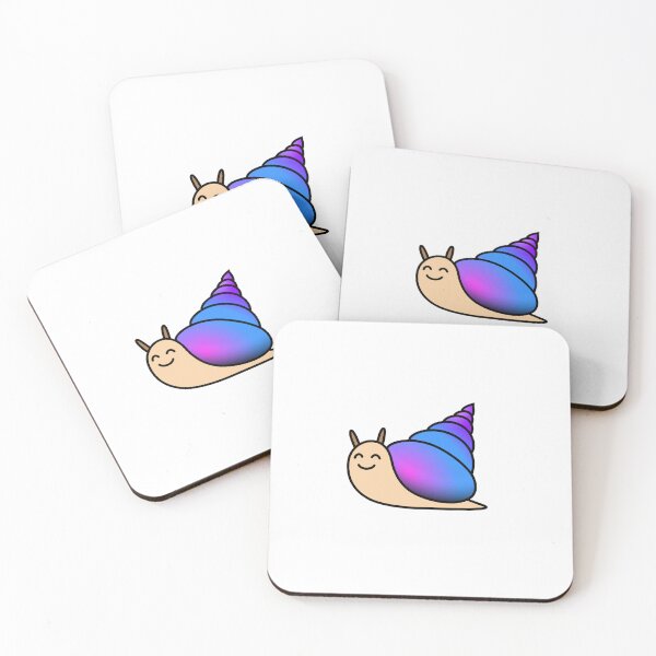 Item preview, Purple-Blue Happy Snail Cone Shell designed and sold by TheBindle.