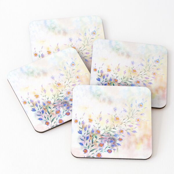 Item preview, Magical filigree meadow flowers designed and sold by Dusanka Djeric.