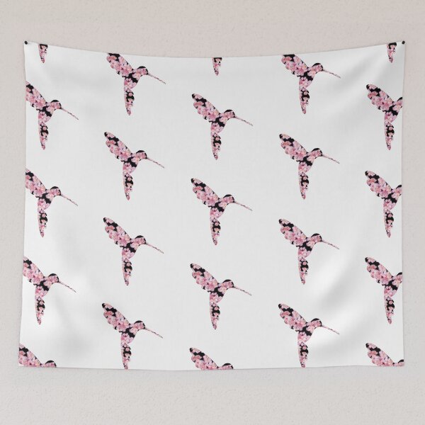 Item preview, Cherry Blossom Hummingbird designed and sold by BejeweledJules.