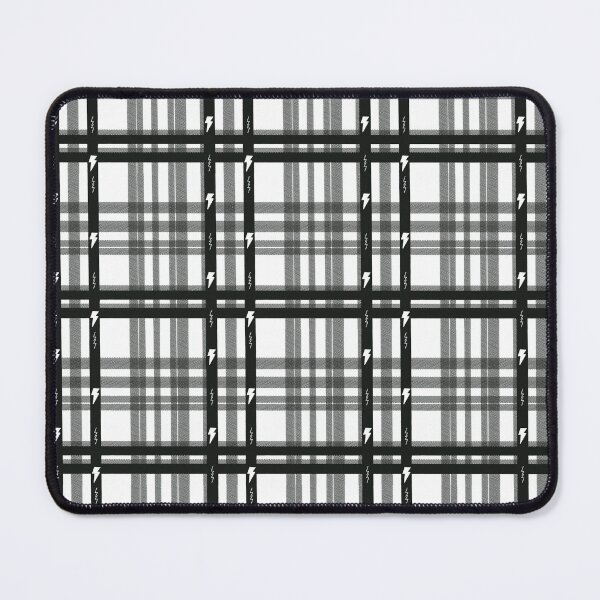 Item preview, Small Fine Electric Plaid Black And White designed and sold by I-Am-Daley.