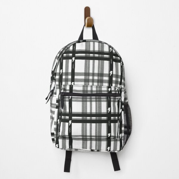 Item preview, Small Fine Electric Plaid Black And White designed and sold by I-Am-Daley.