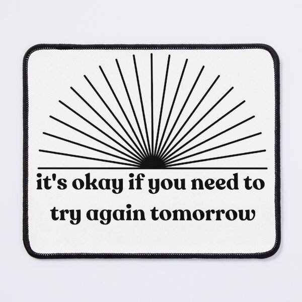Item preview, Try Again Tomorrow designed and sold by trashtypography.