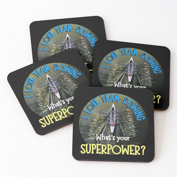 Item preview, I Love Rowing - Whats your SuperPower? designed and sold by Michael van der Hoorn.