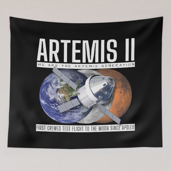 Item preview, Artemis 2, First Crewed Flight Since Apollo designed and sold by marboywonderboy.