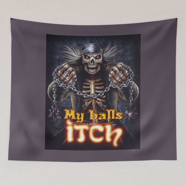 Item preview, Trucker Skull Wrecking Balls Itch   	 designed and sold by vmskrvussch26.
