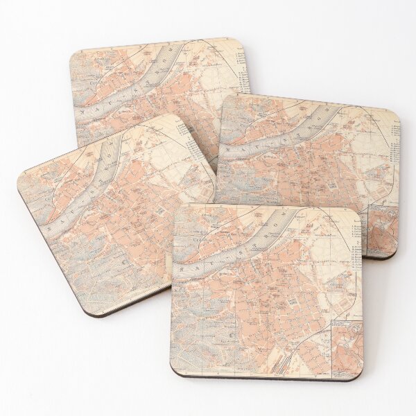 Item preview, Vintage Map of Linz Austria (1911) designed and sold by BravuraMedia.