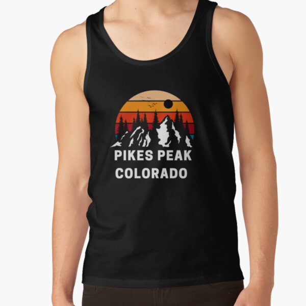 Vintage Colorado pikes peak Tank Top for Sale by Simon Dast