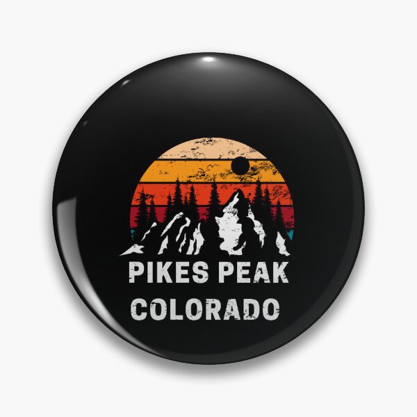 Item preview, Pikes Peak mountains colorado climb men women Retro Vintage designed and sold by Jeangel97.