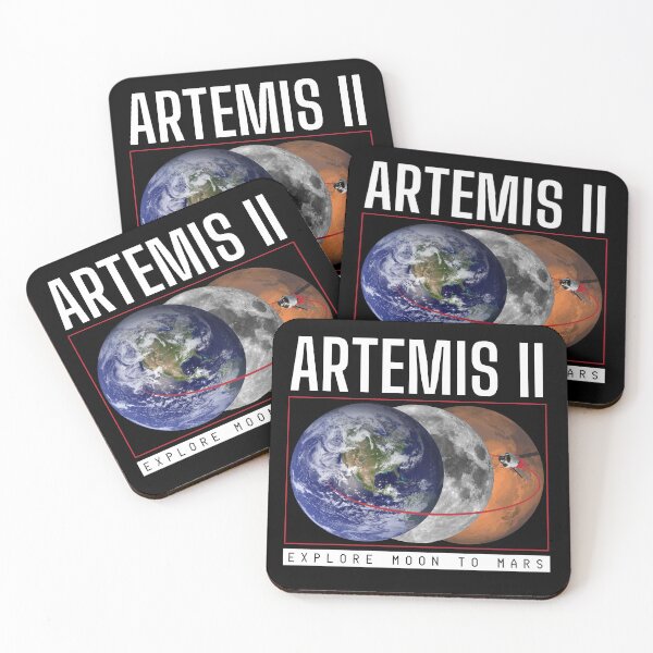 Item preview, Artemis 2 Moon Mission, First Crewed Flight Since Apollo designed and sold by marboywonderboy.