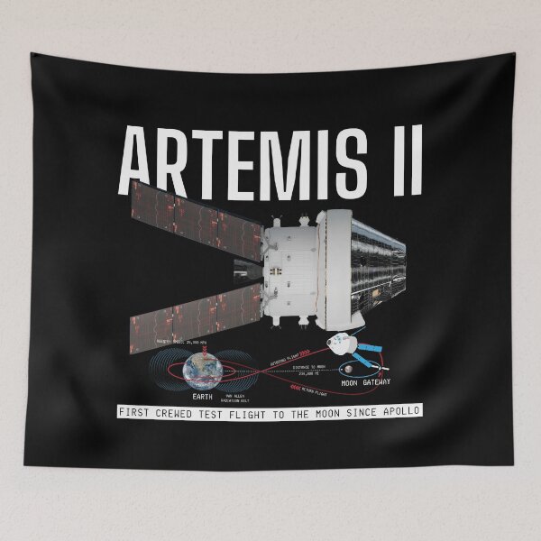 Item preview, Artemis 2 First Crewed Flight Since Apollo designed and sold by marboywonderboy.