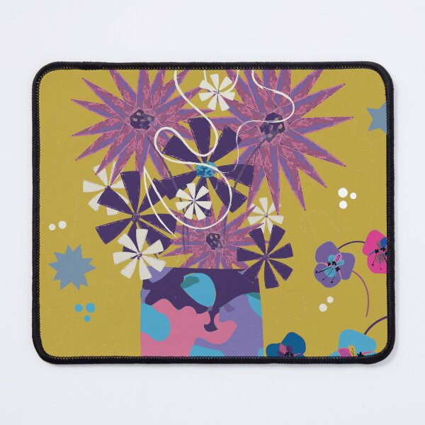 Item preview, "Celebration Vase Of Flowers - Colourful Abstract" By SalsySafrano. designed and sold by SalsySafrano.