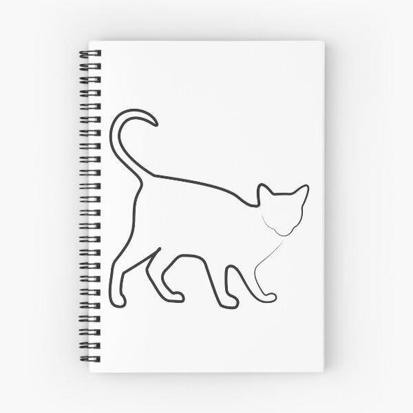 Item preview, gatito de arte de línea designed and sold by GSJGROUP.
