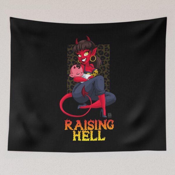 Item preview, Raising Hell designed and sold by Plundercat.