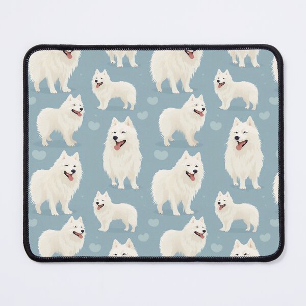 Item preview, Happy Samoyed Pattern designed and sold by Design-Fountain.