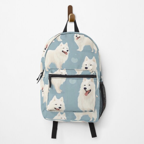 Item preview, Happy Samoyed Pattern designed and sold by Design-Fountain.