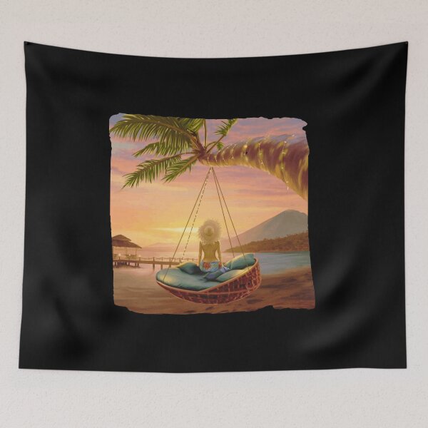 Item preview, OCEAN SWING ART - Swing Lover, Beach Day, Pacific Ocean,  Marine, Swinging, Self Care designed and sold by Sun Sand & Sea Art.