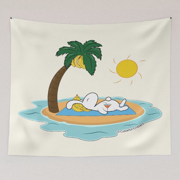 Item preview, Island bunny designed and sold by Cutieful Critters.