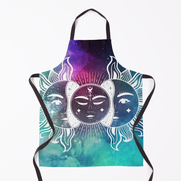 Item preview, Cosmic Sun in Blue Watercolor Space Aesthetic designed and sold by Trish Dish.