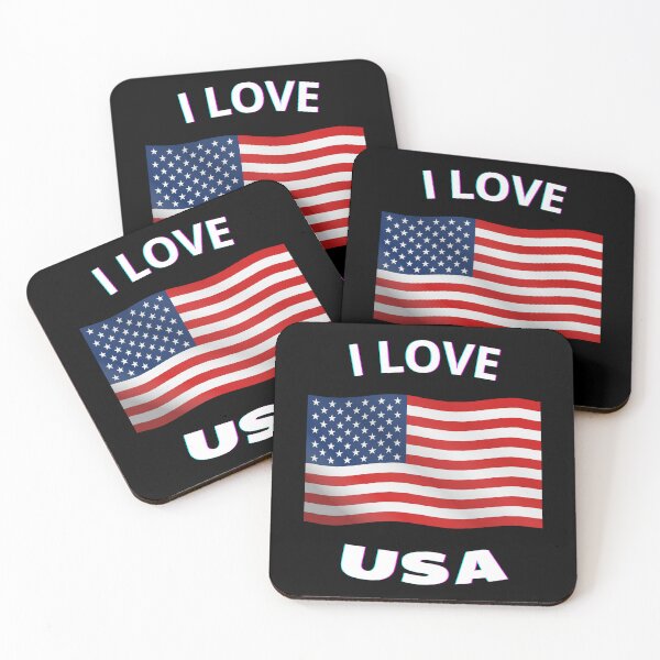 Item preview, I LOVE USA Classic  designed and sold by Avenius Graphics.