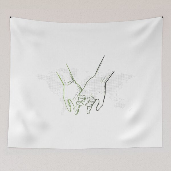 Item preview, Happy friendship day with holding hands designed and sold by quanlh.