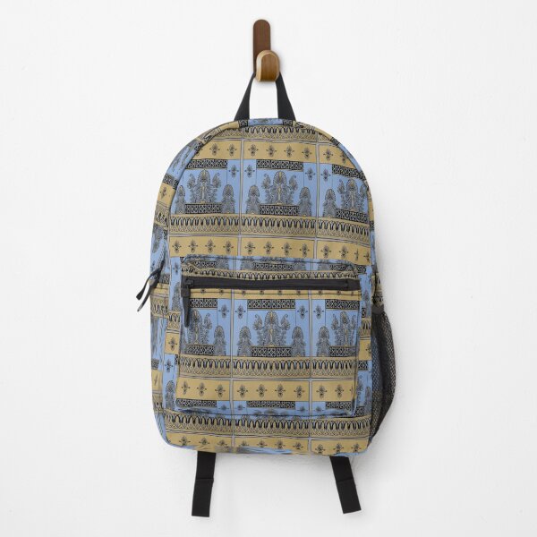 Item preview, Ancient Greek Roman Decorative Wall Design - Periwinkle Blue, Tan, Black designed and sold by Talia Felix.