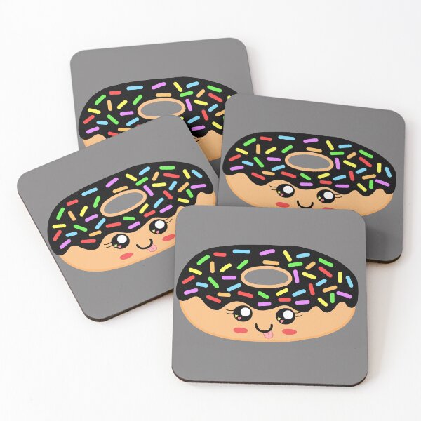 Item preview, Cute black donut designed and sold by charmednight.