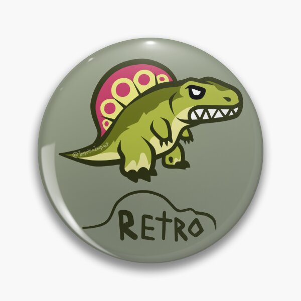 Item preview, retro spinosaurus designed and sold by IMPULSEimpact.