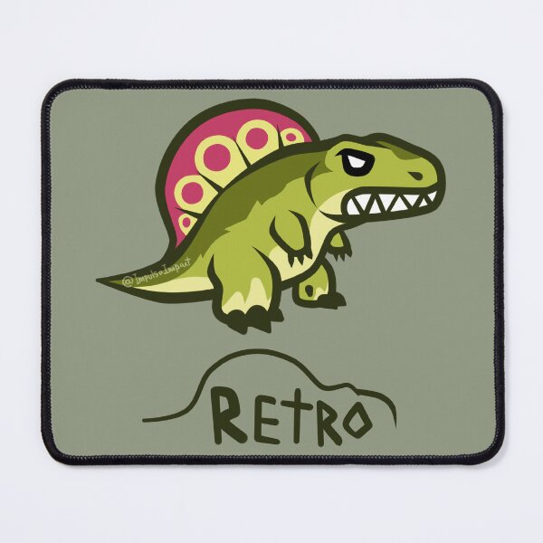 Item preview, retro spinosaurus designed and sold by IMPULSEimpact.