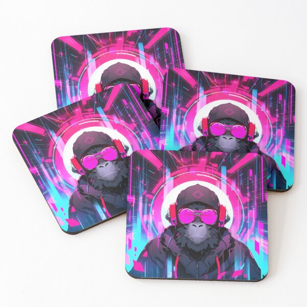 Item preview, The Neon Monkey's Journey designed and sold by aigcx.