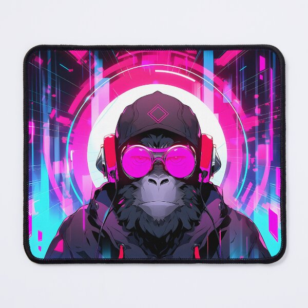 Item preview, The Neon Monkey's Journey designed and sold by aigcx.