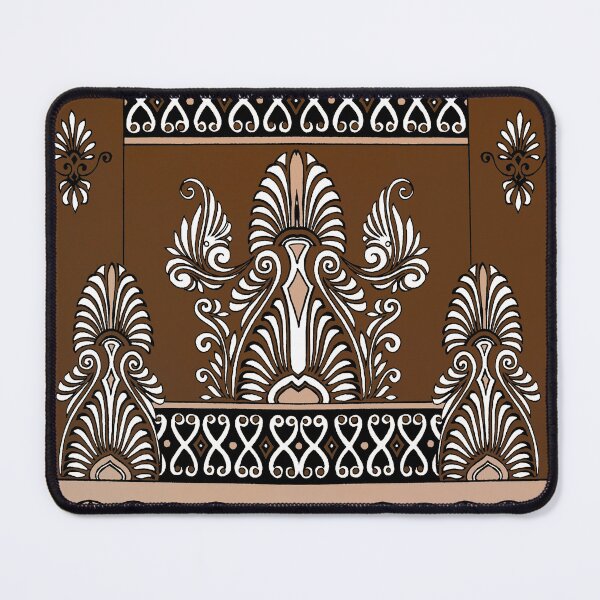 Item preview, Ancient Greek Roman Decorative Wall Design - Tan, Brown, Black designed and sold by Talia Felix.