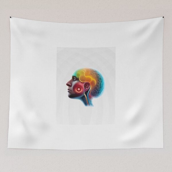 Item preview, human brain colourfull designed and sold by dumindu6120.
