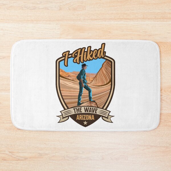 Item preview, I Hiked the Wave Arizona Retro Design  designed and sold by SunNoonPark.