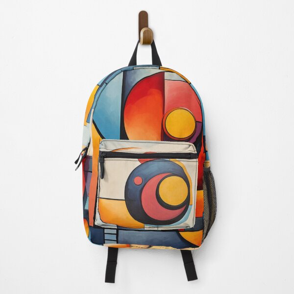 Item preview, Cubist Whimsy: A Vibrant Abstract Art Piece - N 4 designed and sold by Moisky Art.