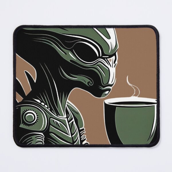 Item preview, Alien Loves Coffee - Coffee designed and sold by SafiannaSpace.